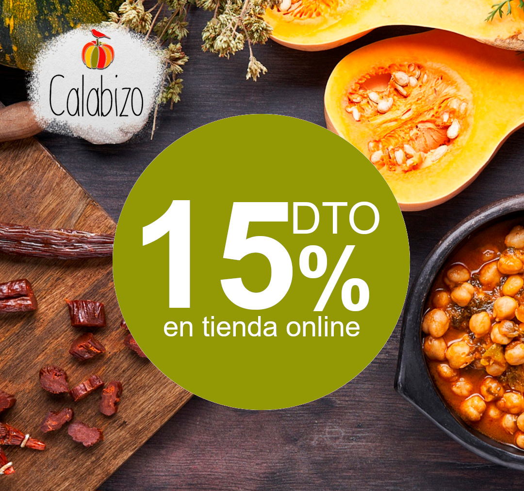 15% de descuento en Calabizo