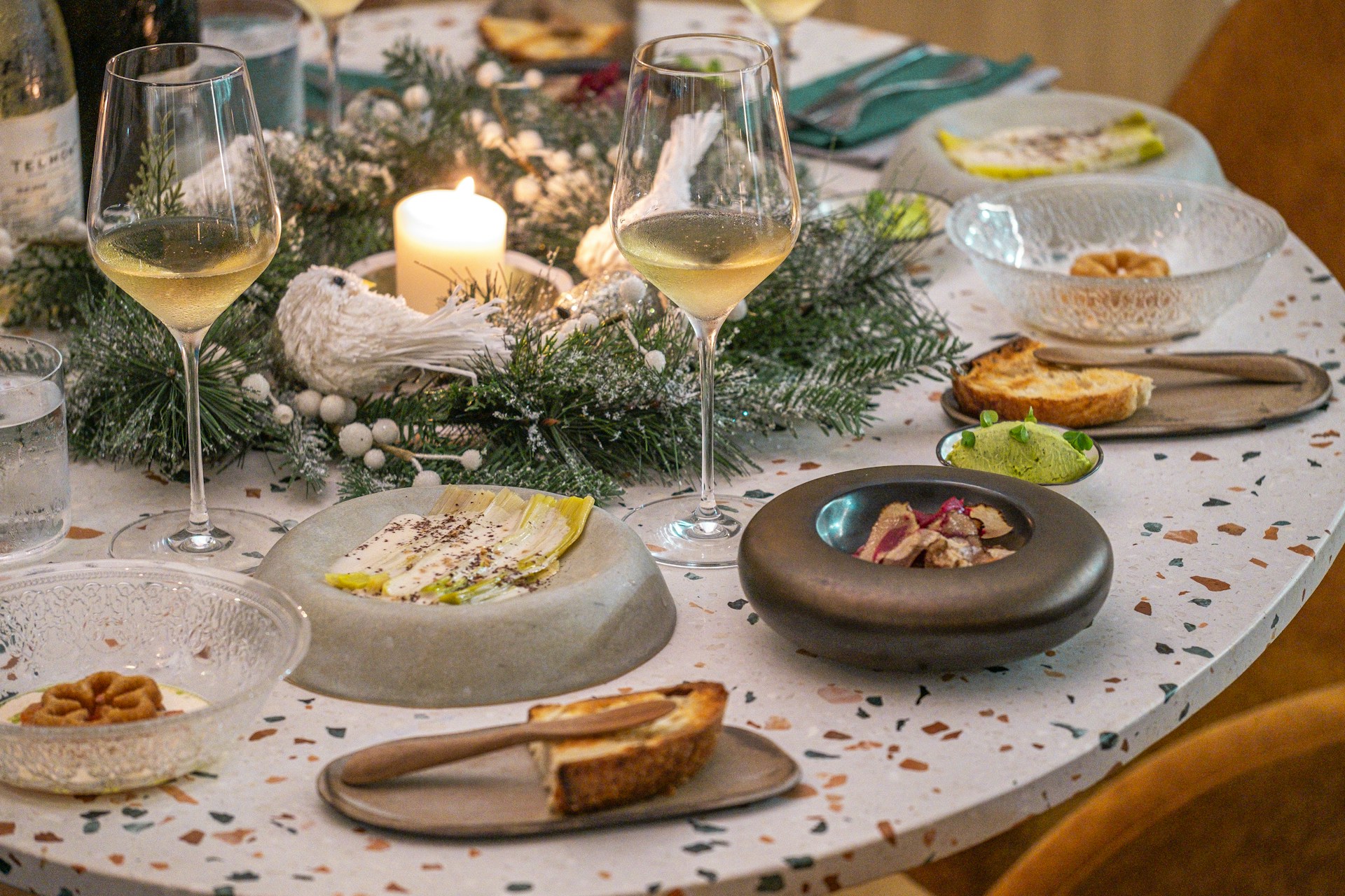Menú vegano navidad